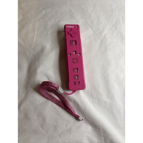 Nyko Wand Wii remote For Controller Pink Tested Works - Picture 1 of 3
